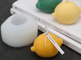 Molde silicona limon acostado